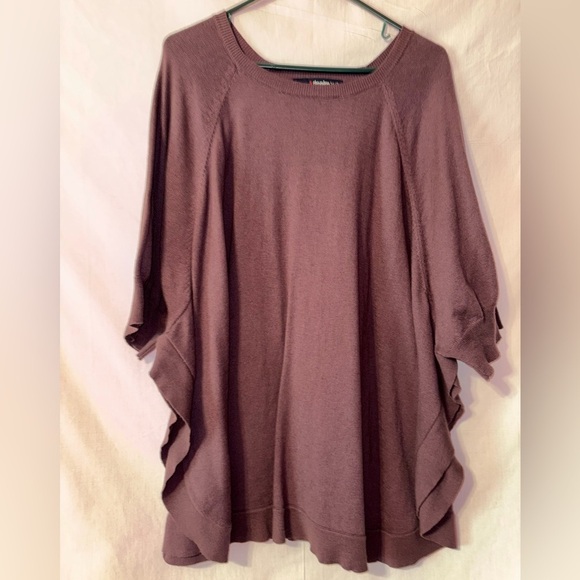 Denim 24/7 Deep Purple Knit Top - Picture 1 of 11